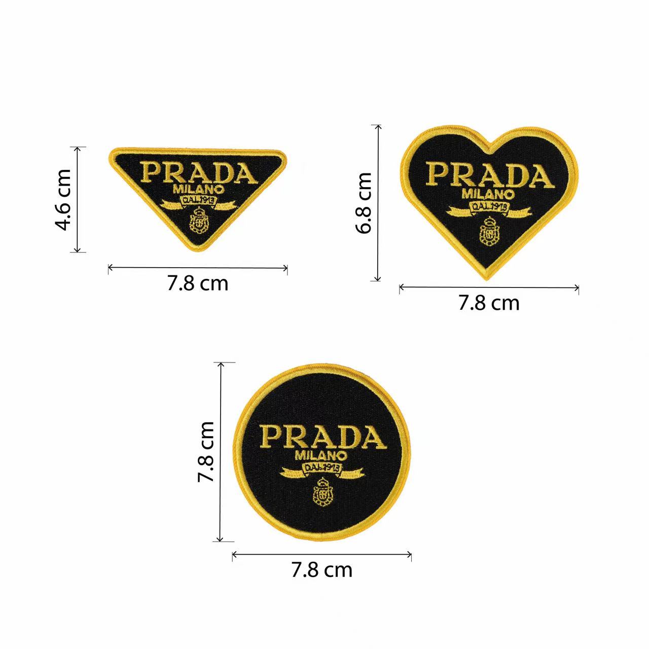 P-Heart,Round patches