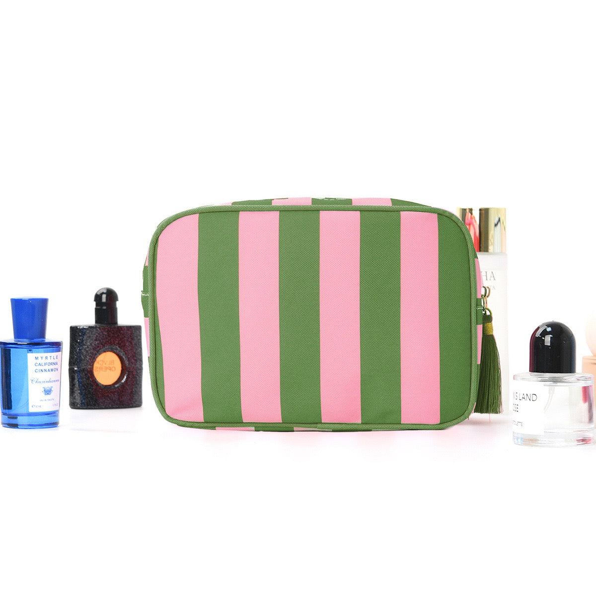 Strip Makeup bag