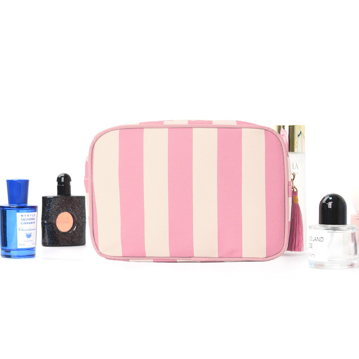 Strip Makeup bag